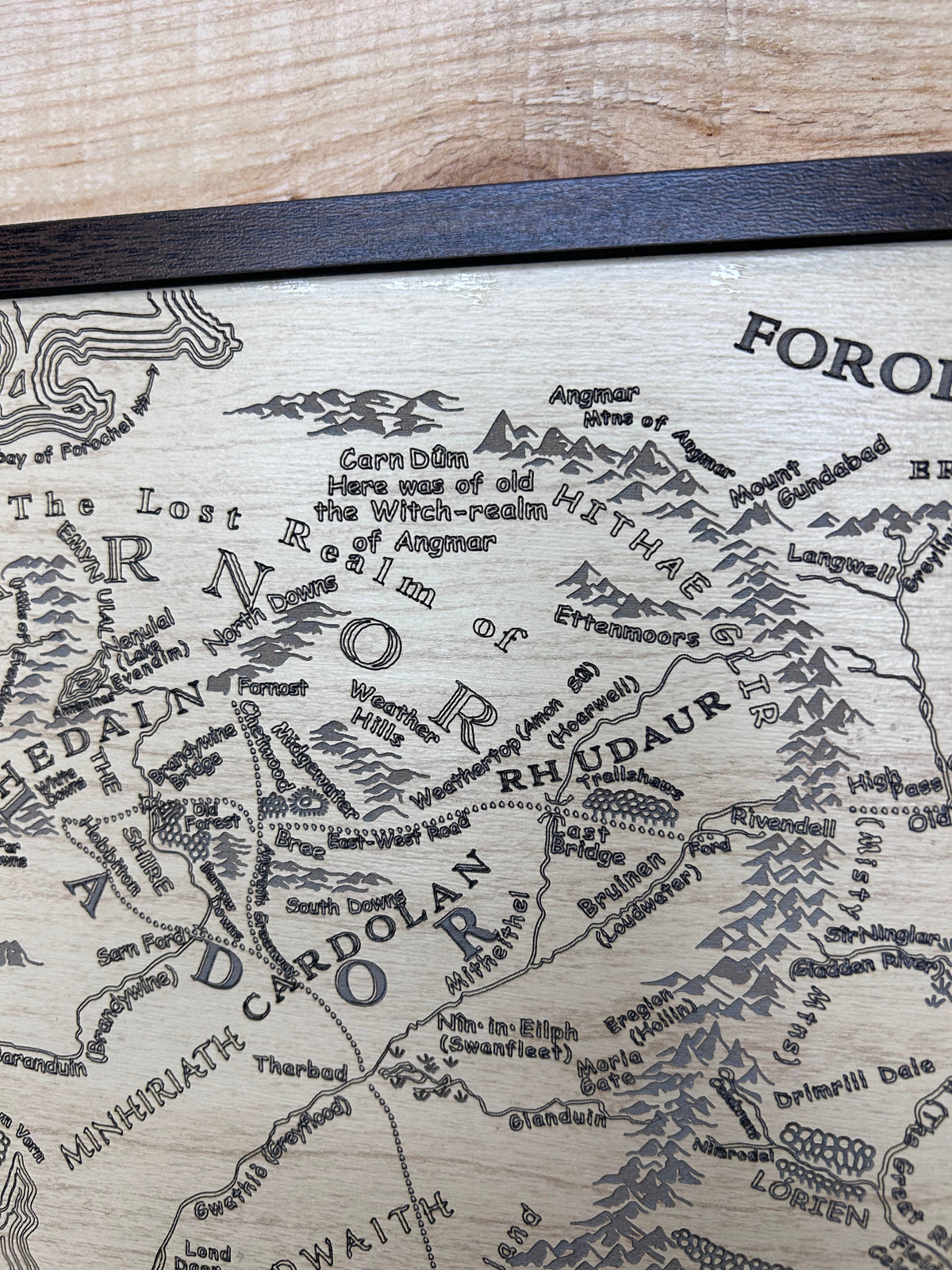 Lord of the Rings Map | Middle Earth