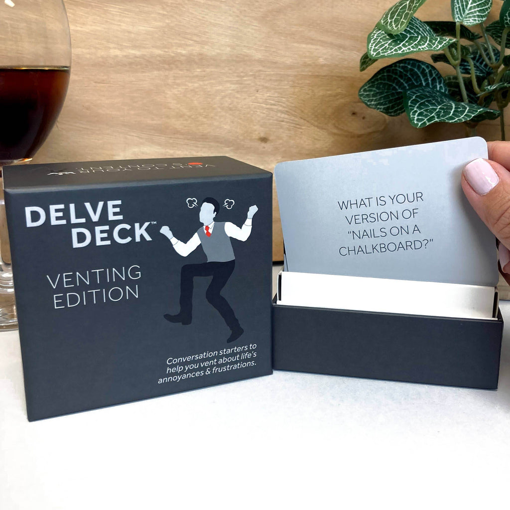Delve Deck Conversation Cards - Venting Edition - 