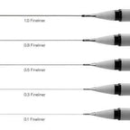 Winsor & Newton: Fineliner - Black 0.3 - 