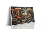 Enchanted Mushroom Forest: Mystical Fantasy Canvas Wall Art