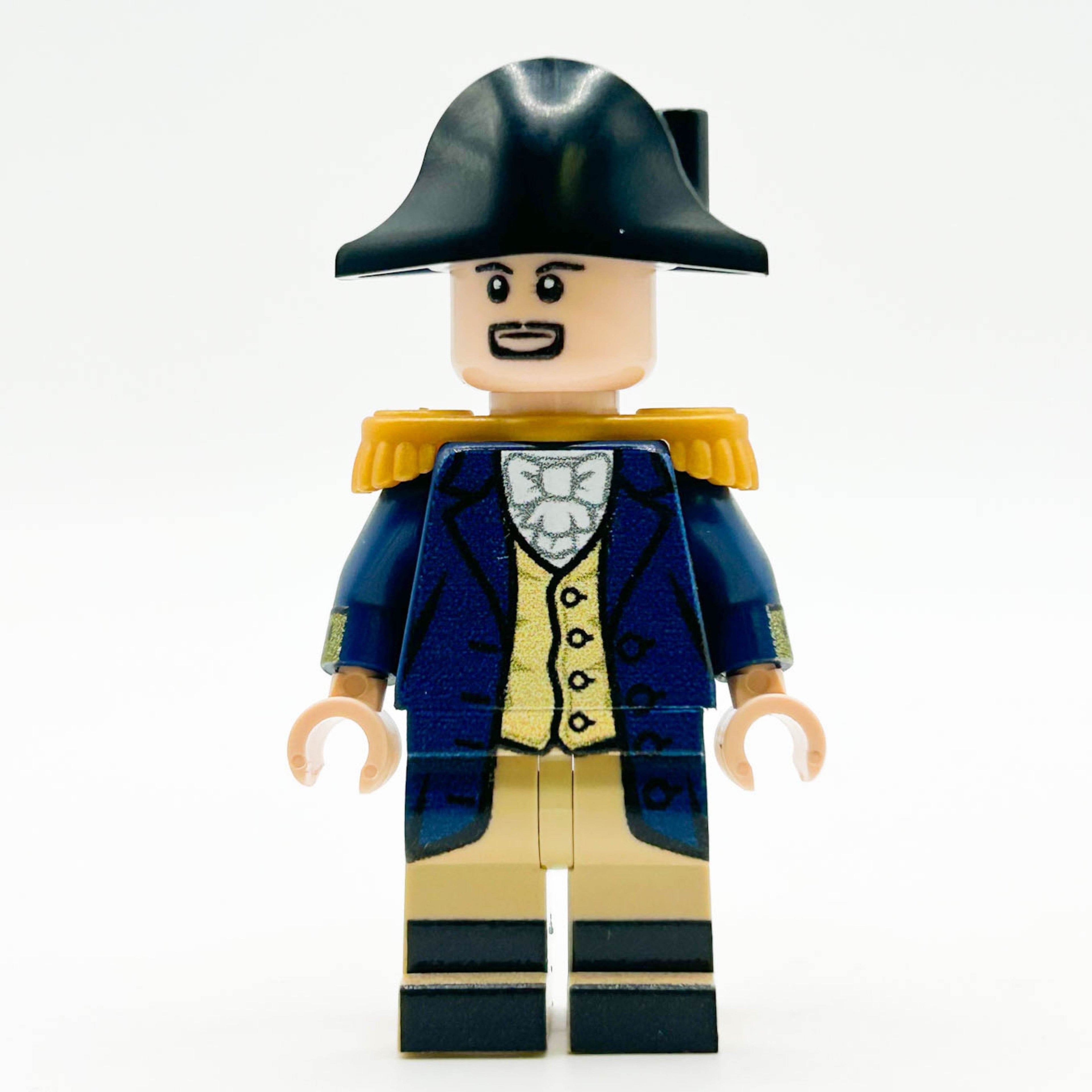 ALEXANDER HAMILTON Minifig made using LEGO parts - 