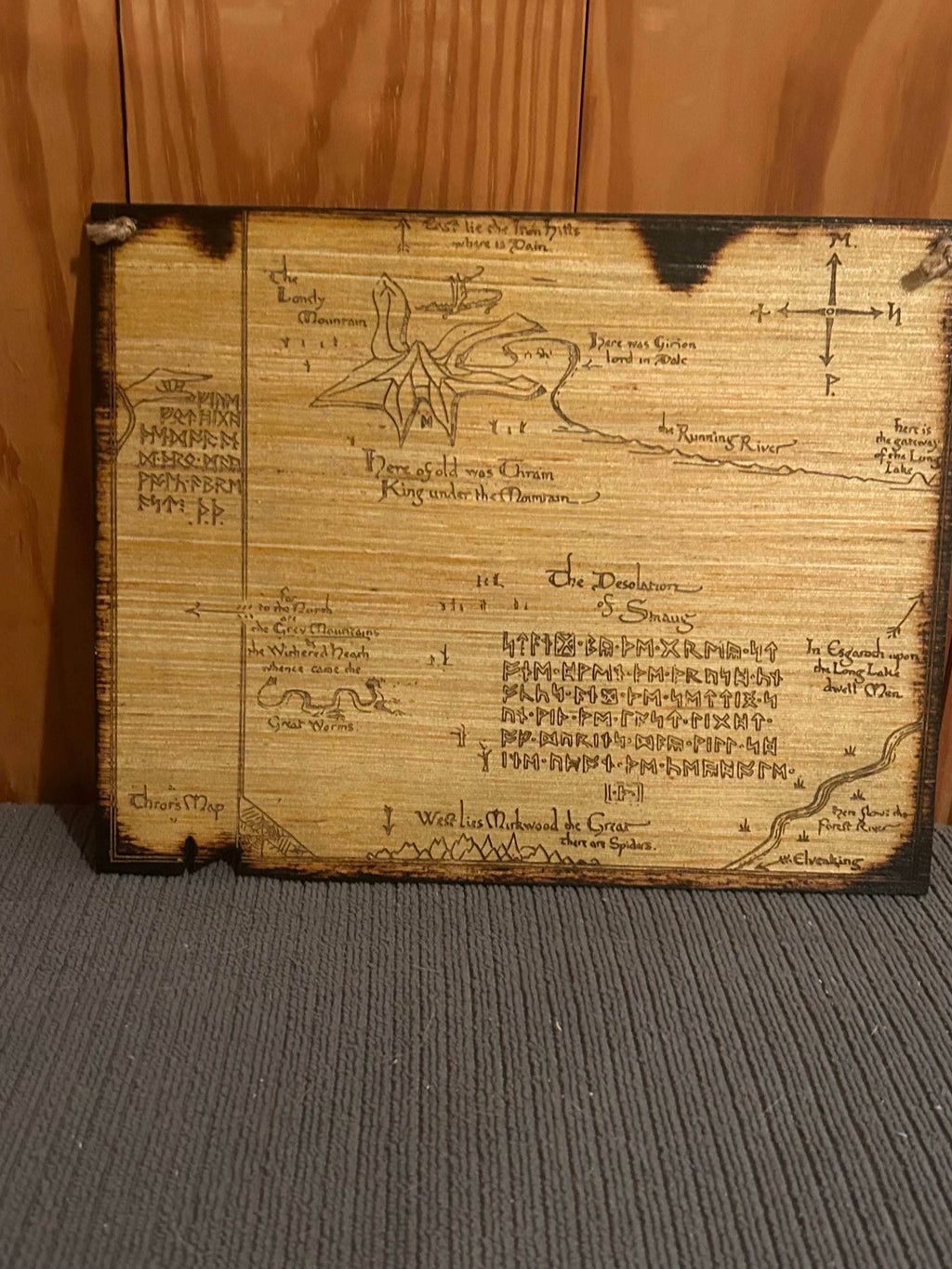 Thorin’s (Hobbit) Map - MED