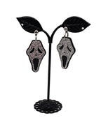 Glitter Scream Earrings