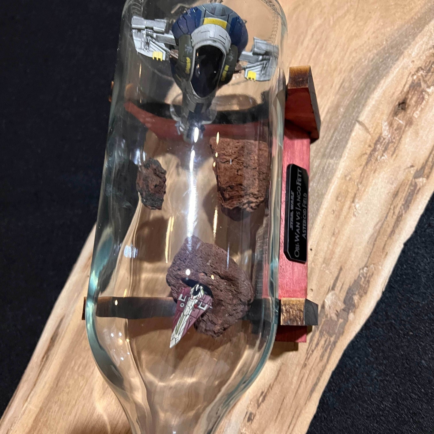 Star Wars Obi-Wan vs Jango Fett in a Bottle - 