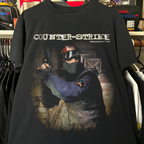 1999 Counterstrike 1.6 Promo Black Vintage Washed T-Shirt