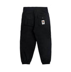 IBP332 Yin Yang Black Cargo Pants - Black / S