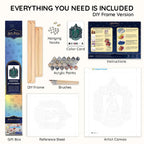 Slytherin Crest - Paint By Numbers Kit