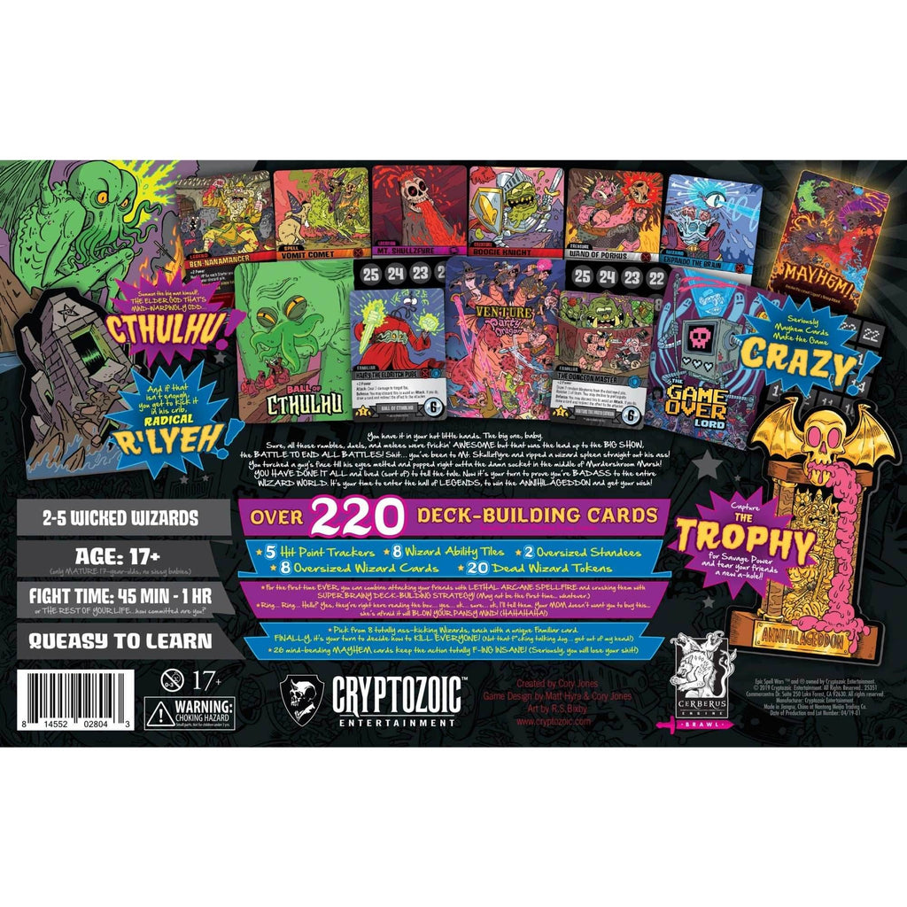 Epic Spell Wars of the Battle Wizards: ANNIHILAGEDDON Deck-Building Game - 