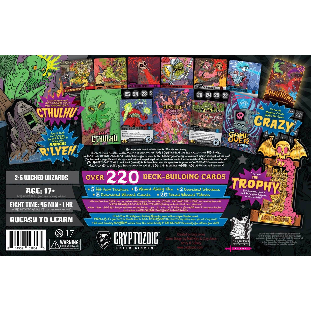 Epic Spell Wars of the Battle Wizards: ANNIHILAGEDDON Deck-Building Game - 