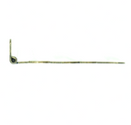 5" Medieval Decorative Bronze Finish Strap Hinges - Set of 2