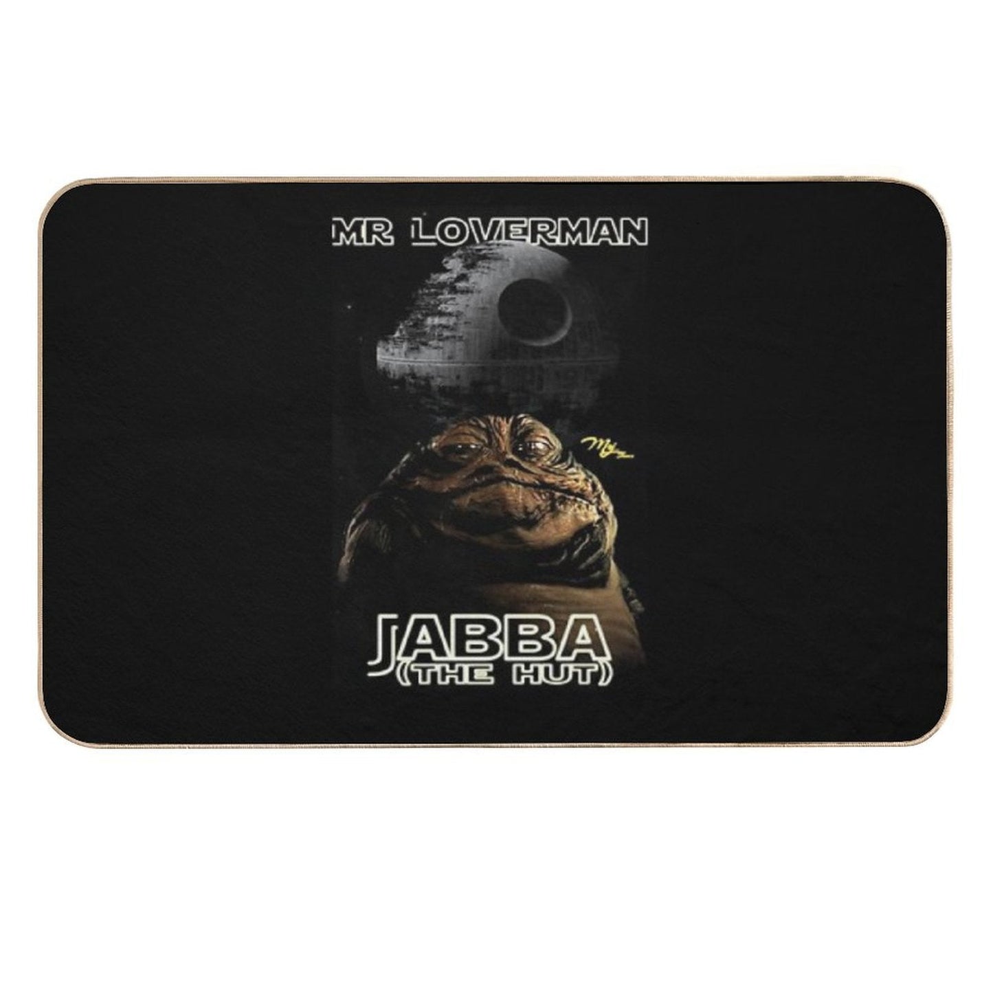 Jabba The Hut X Mr Loverman (Shabba Ranks)  Eco-Friendly Bath Mat
