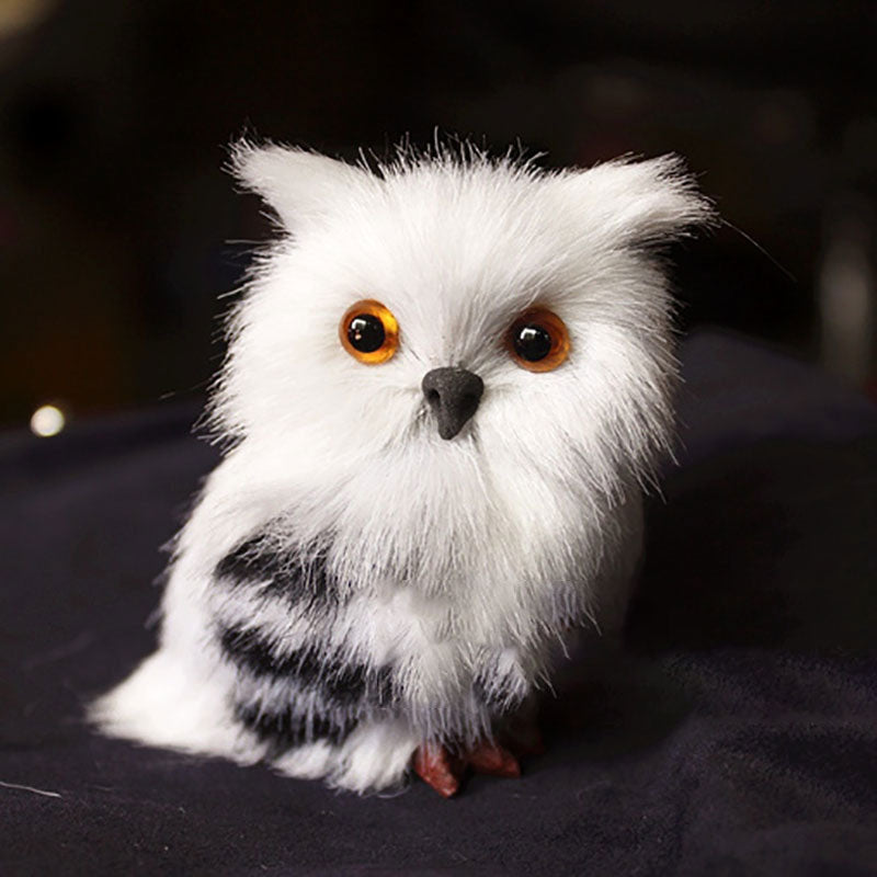 7cm High Cute Snowy Owl Hedwig Letter Delivery Doll Cute Toys Birthday Christmas Harri Potter Adults Kids