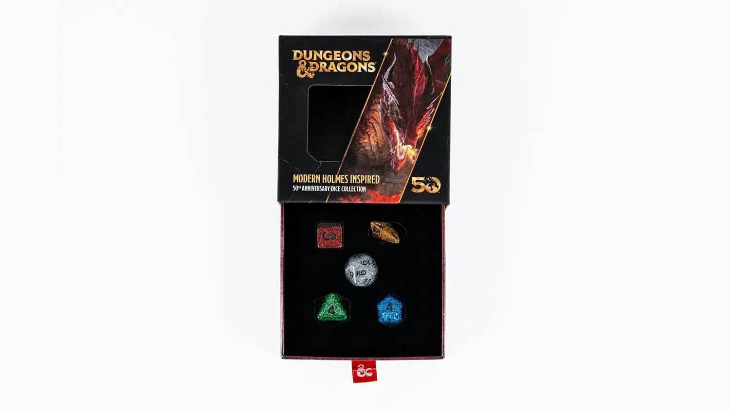 D&D 50th Anniversary Modern Holmes Inspired Dice Set - 