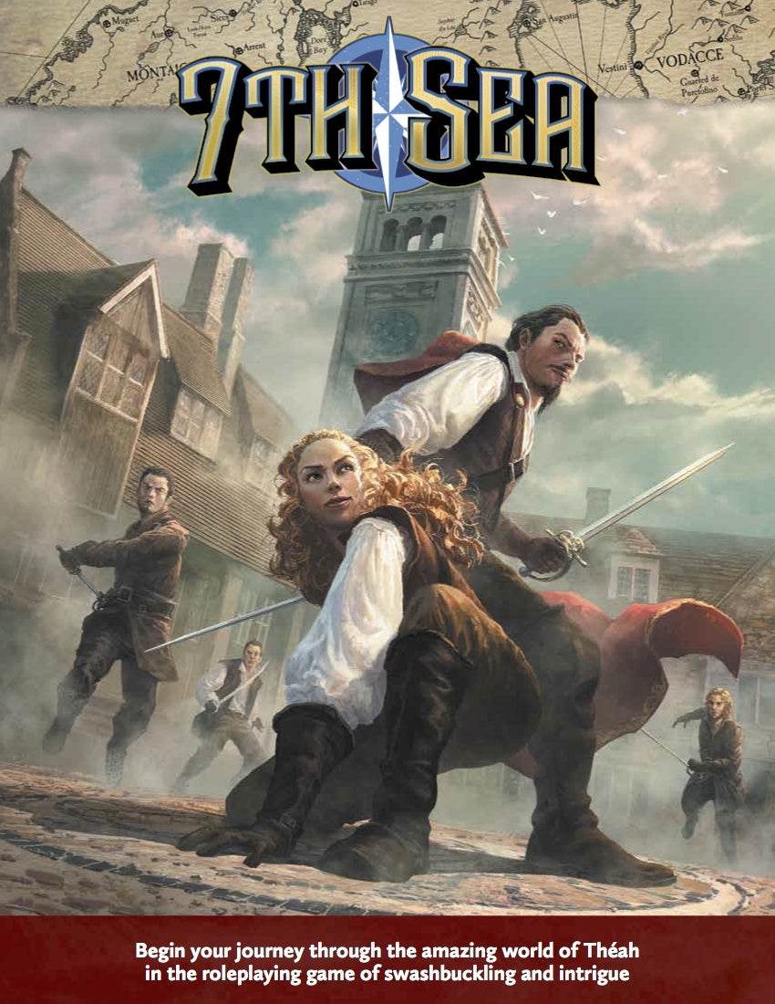 7th Sea RPG 2nd Edition Core Book - Role-Players