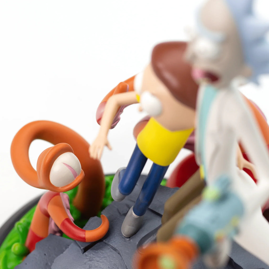Rick and Morty Statue