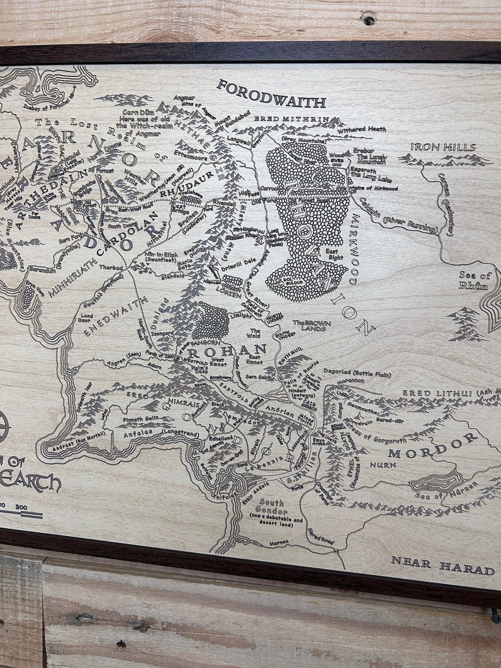 Lord of the Rings Map | Middle Earth