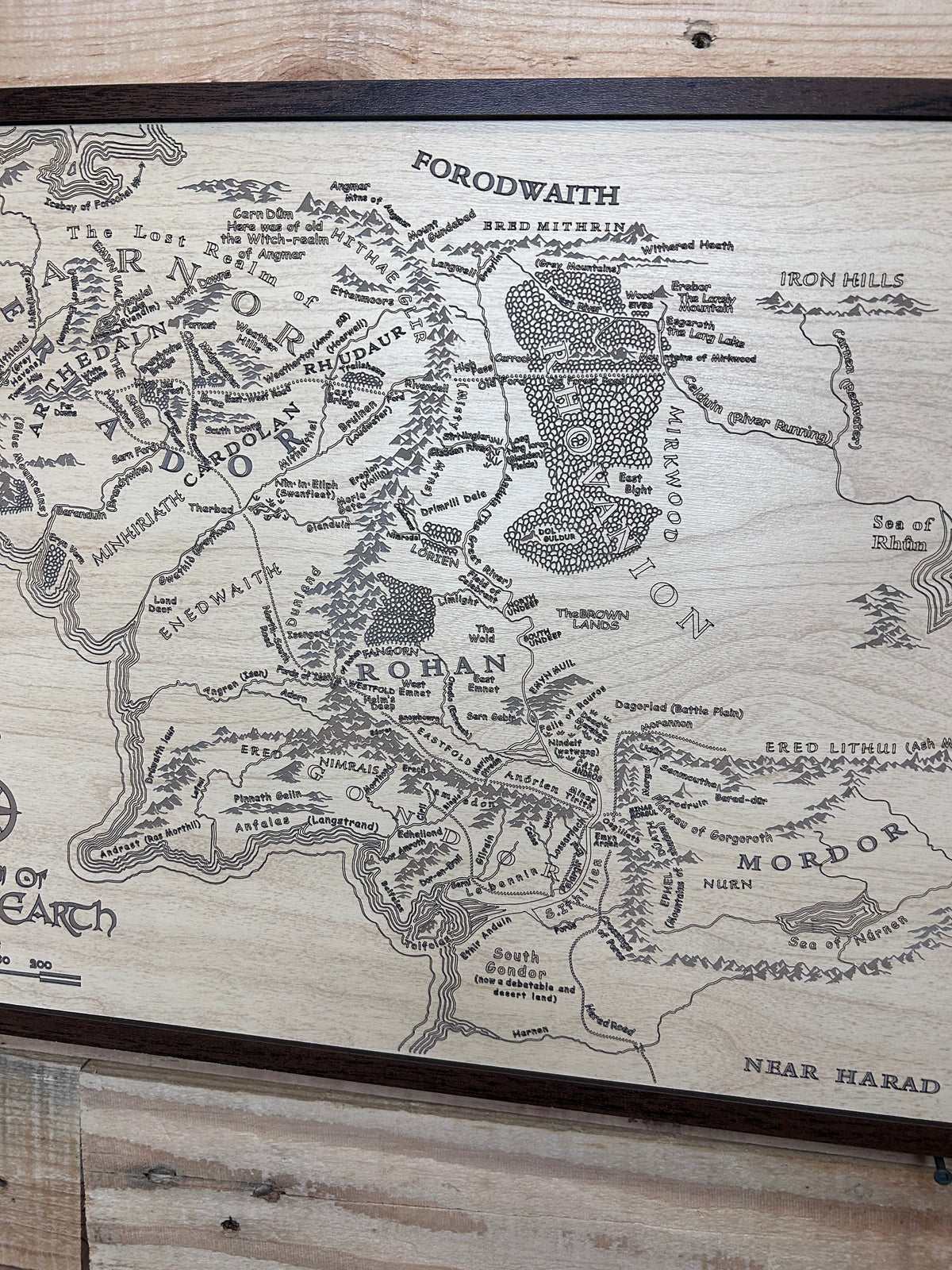 Lord of the Rings Map | Middle Earth