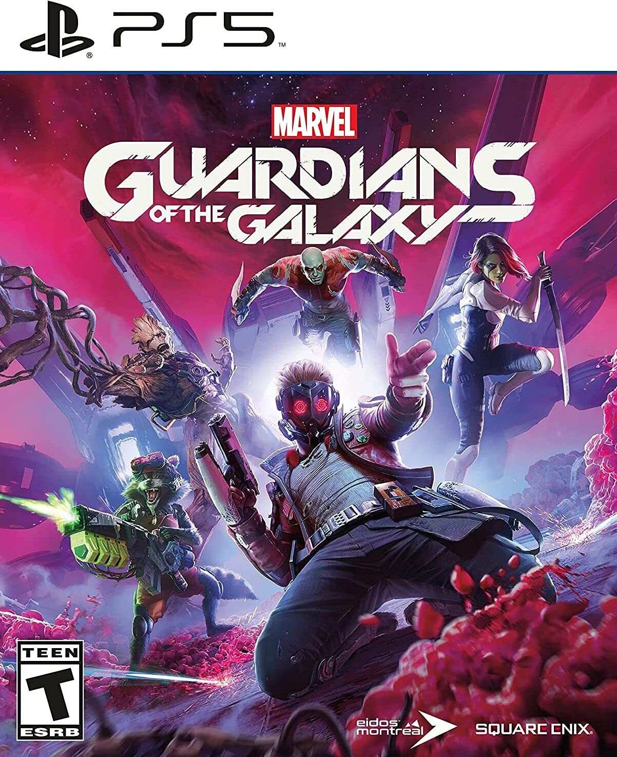 Marvel Guardians Of The Galaxy (Playstation 5) - Game Manual Only
