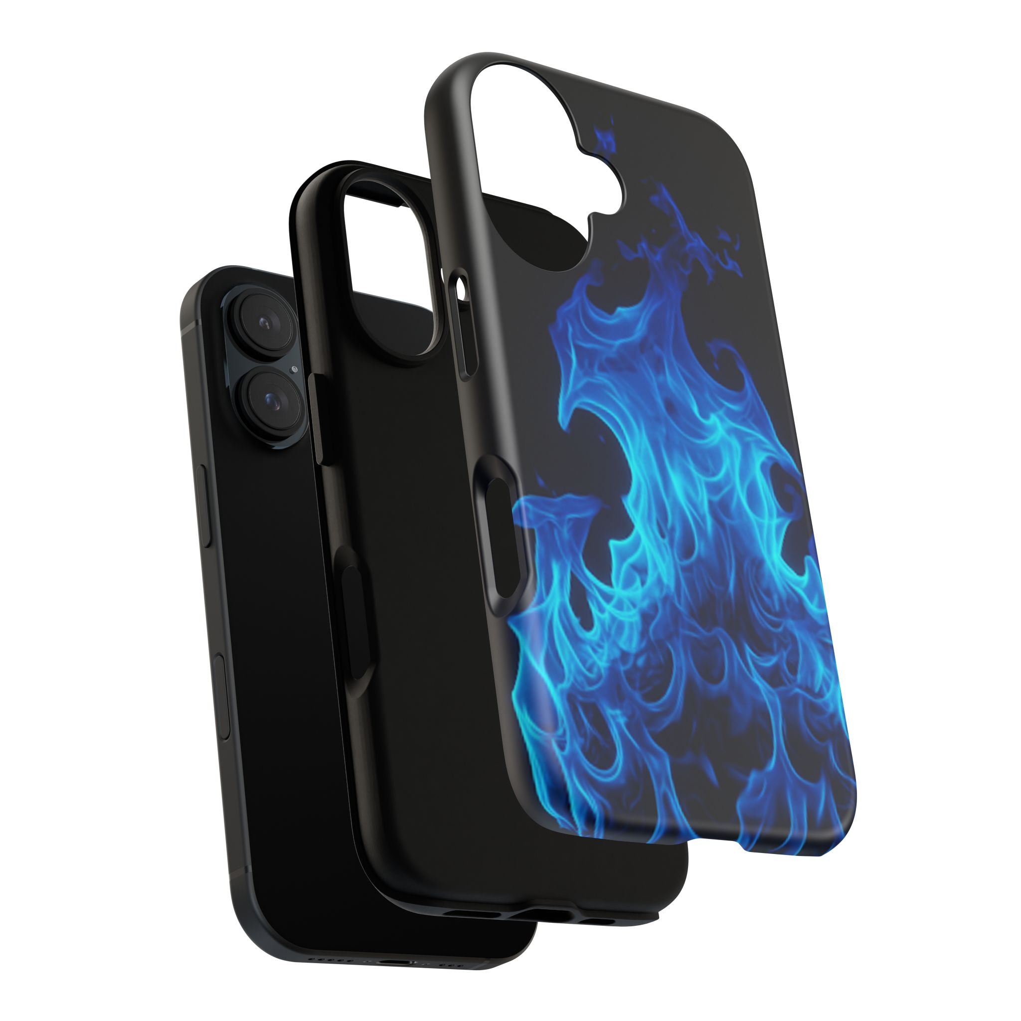 Blue Flames Tough  Phone Case
