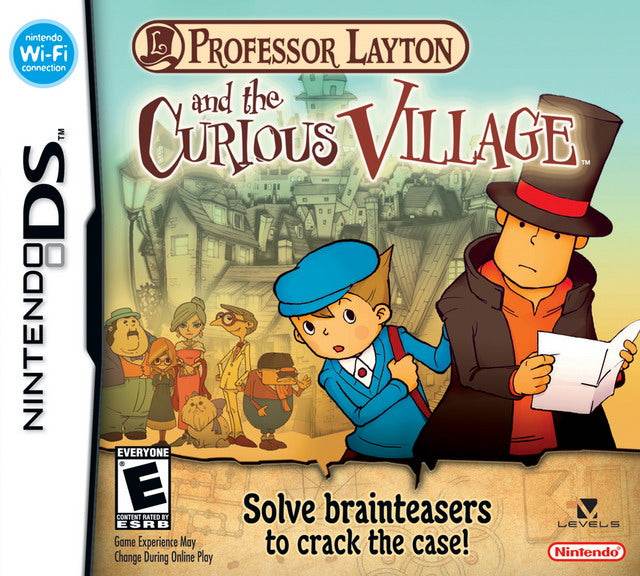 Professor Layton and the Curious Village (Nintendo DS) - Game Manual Only