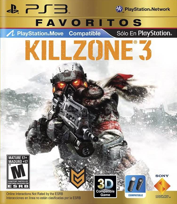 Killzone 3 (Favoritos) [Mexico Import] (Playstation 3) - Game Manual Only