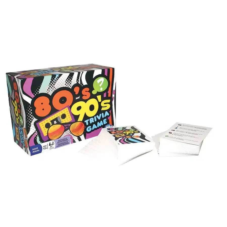80s 90s Trivia Card Game Outset - 
