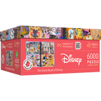 Trefl Prime Disney The Great Book of Disney 6000 Piece Puzzle