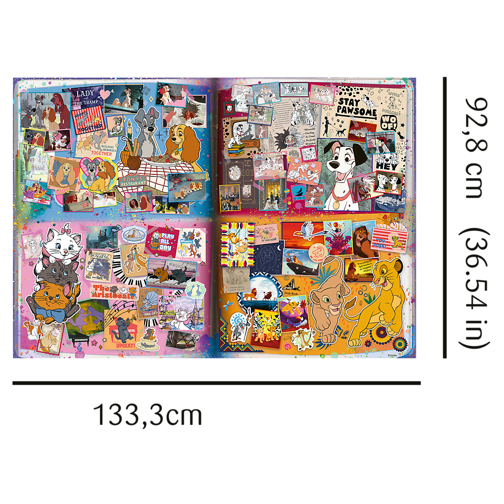 Trefl Prime Disney The Great Book of Disney 6000 Piece Puzzle