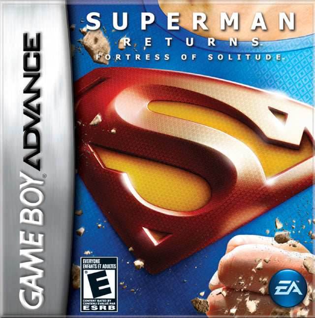 Superman Returns: Fortress of Solitude (Gameboy Advance) - Game Manual Only