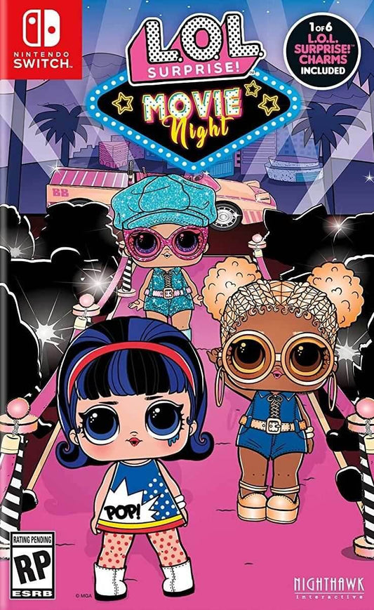 L.O.L. Surprise! Movie Night (Nintendo Switch) - Game Manual Only