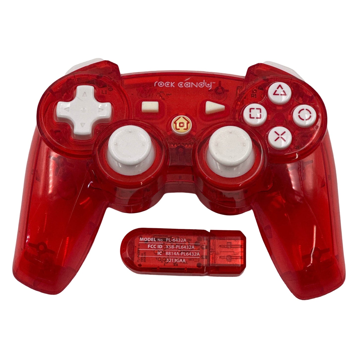 Wiimotes or Wii Nunchuks for Nintendo Wii Official-Controller - Rock Candy Wireless GameCube Controller (Red)