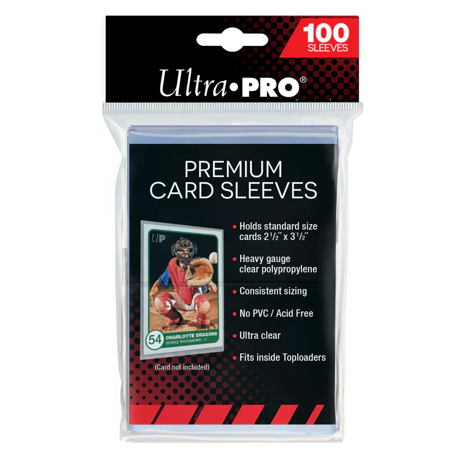 2.5" x 3.5" Premium Card Sleeves (100ct)
