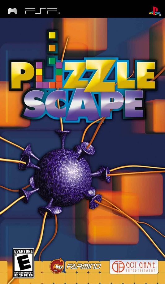 Puzzle Scape (PSP) - Game Manual Only