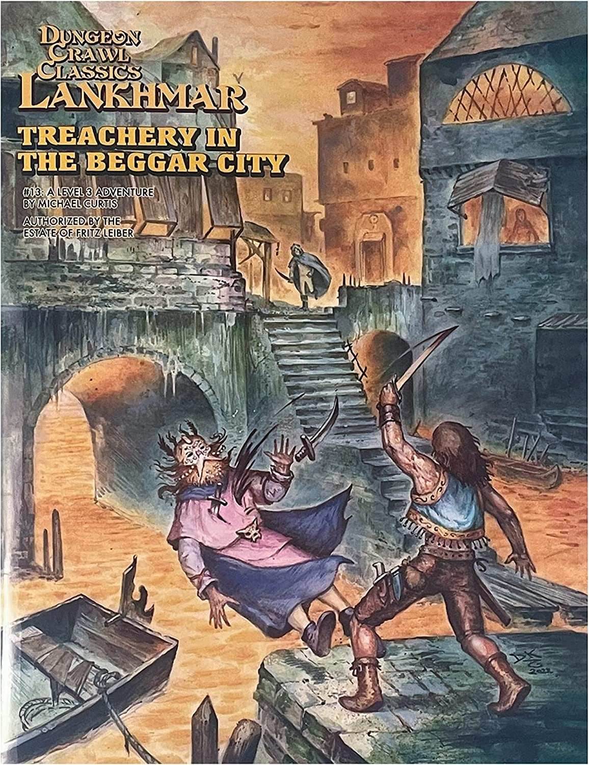 Dungeon Crawl Classics: Lankhmar #13 Treachery in the Beggar City - 
