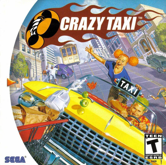 Crazy Taxi (Sega Dreamcast) - Game Manual Only