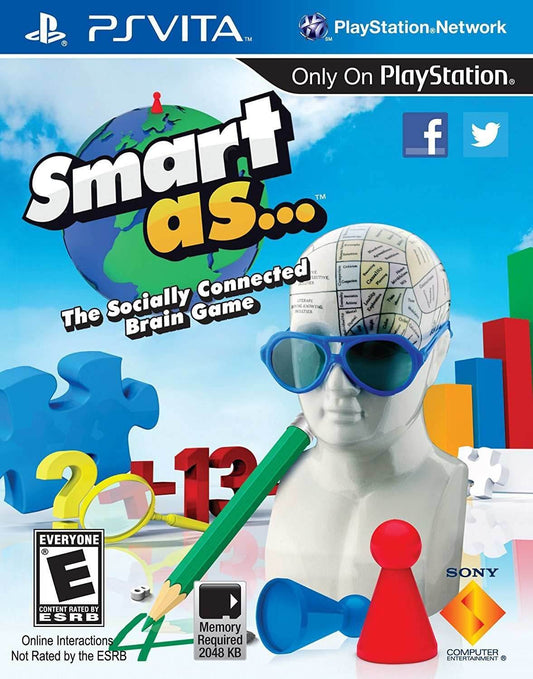 Smart As (Playstation Vita) - Game Manual Only