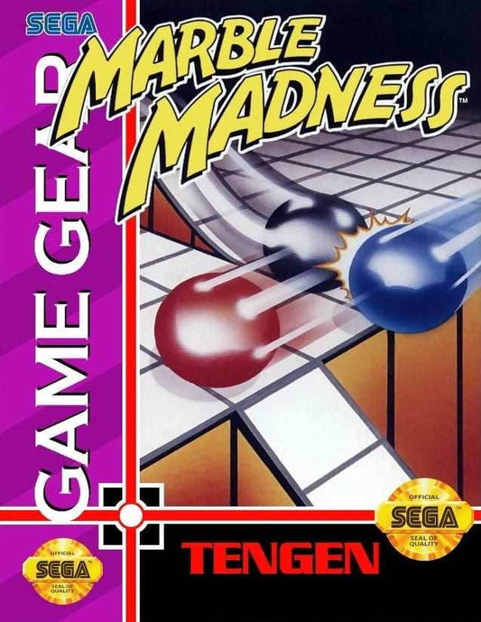 Marble Madness (Sega Game Gear) - Game Manual Only