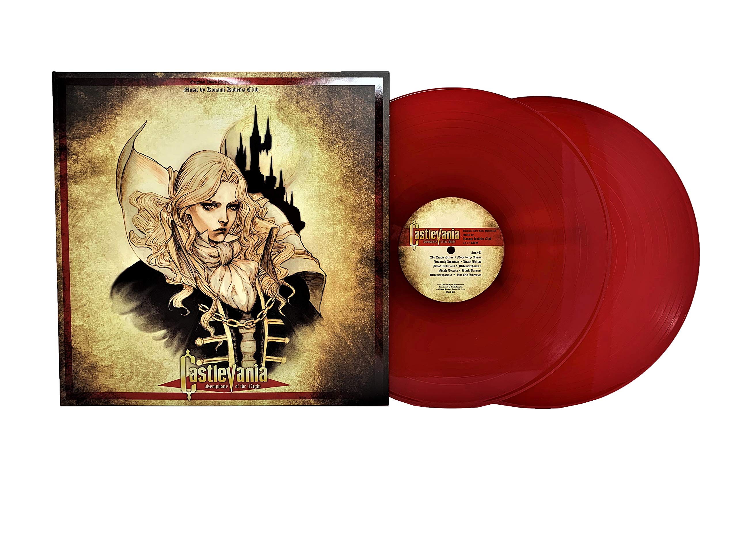 Castlevania Symphony of the Night (Limited Edition Red Colored Double LP)
