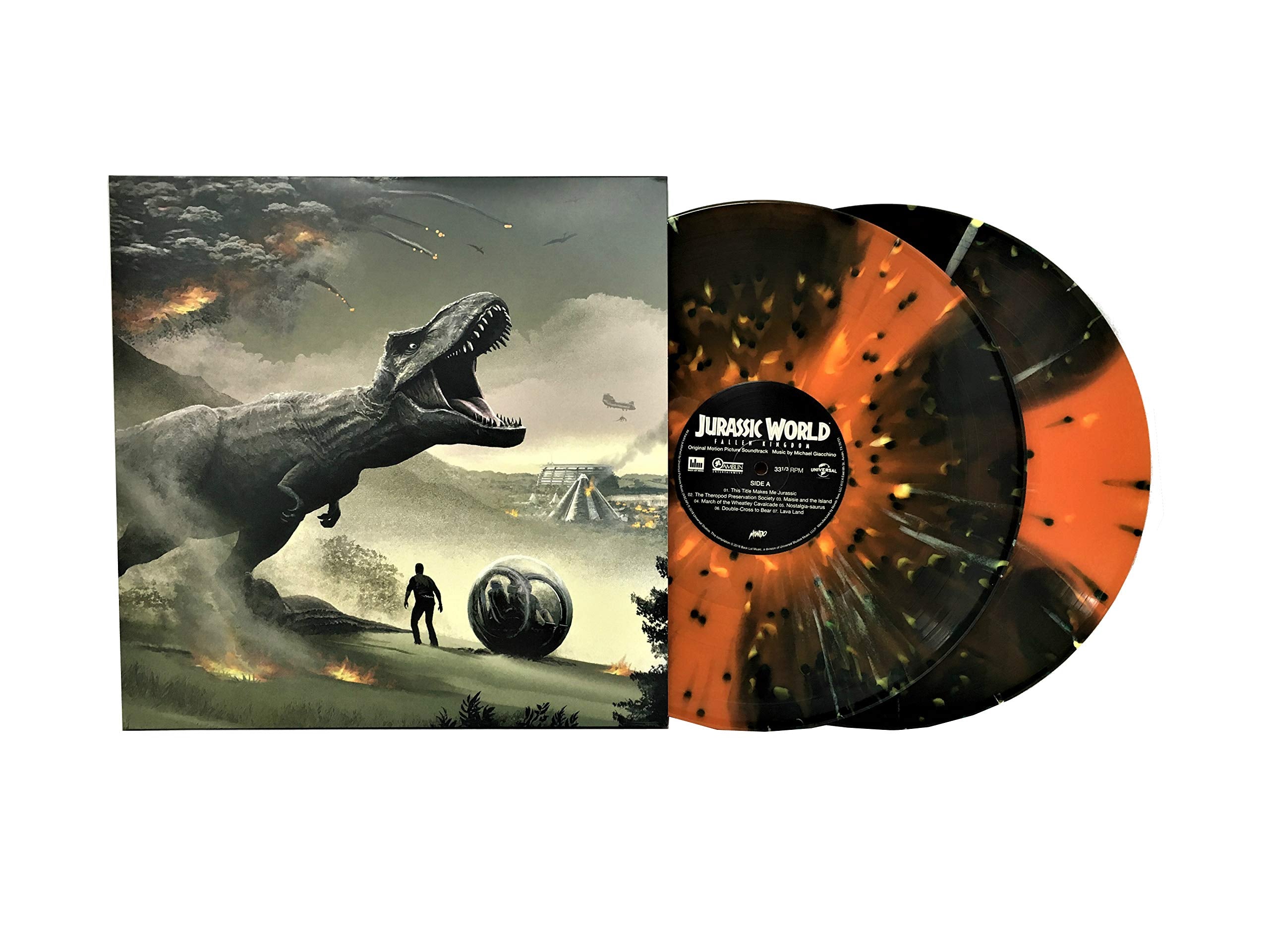 Jurassic World Fallen Kingdom Original Motion Picture Soundtrack (Limited Edition Indo-Raptor Colored Vinyl)