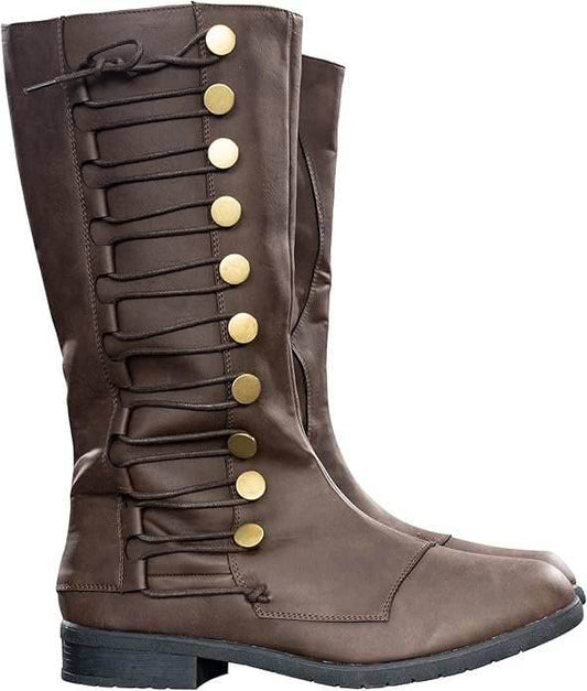 Big Trouble Jack Burton Replica Halloween Cosplay Costume Boots - S