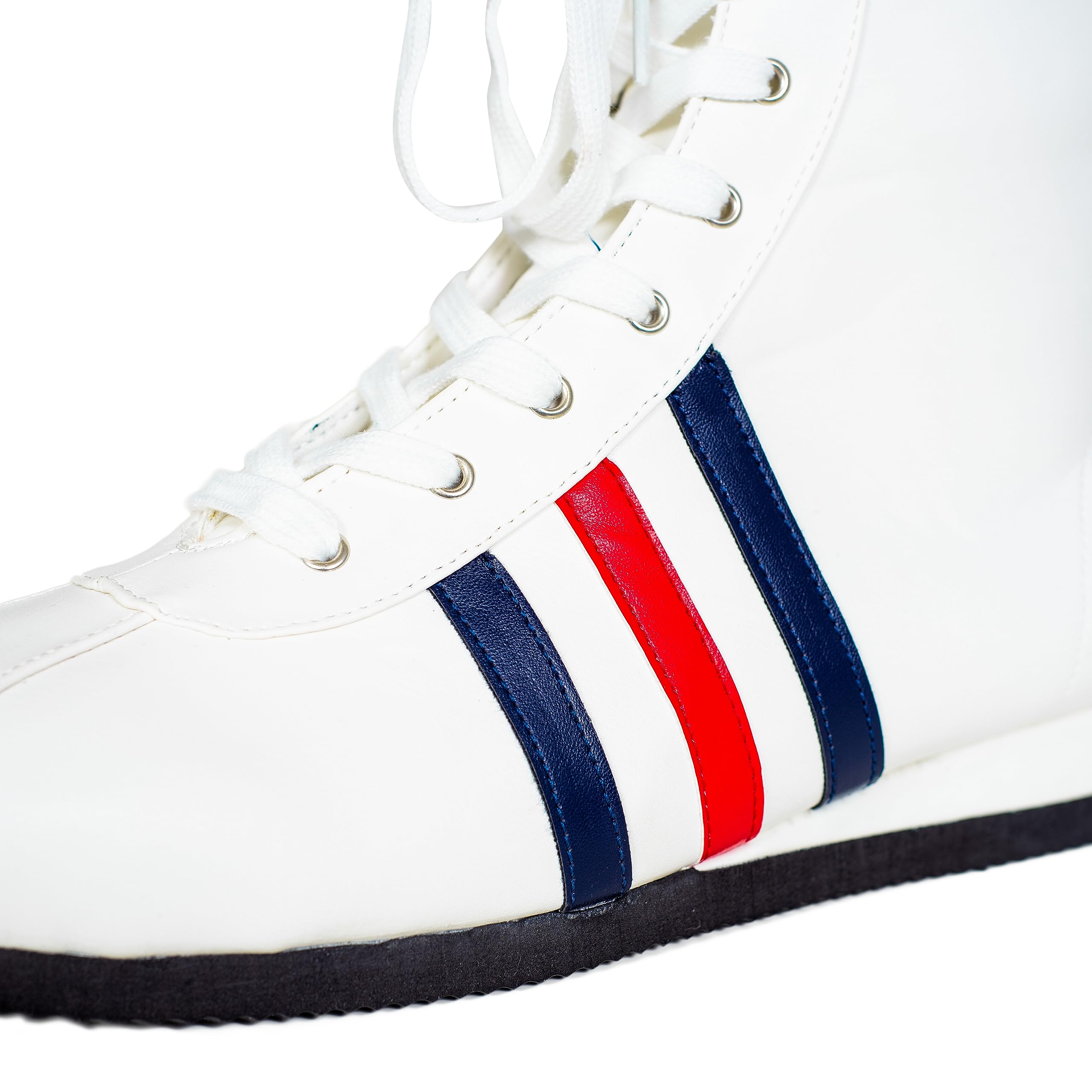 Rocky Boxing White Boots Cosplay Halloween