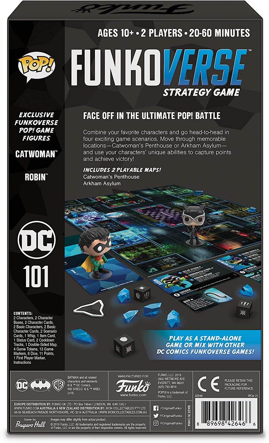 Funko Pop! - Funkoverse Strategy Game: DC #101 - Expandalone - 