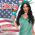 Sexy Lady Liberty Statue of Liberty Women's Patriotic Costume
