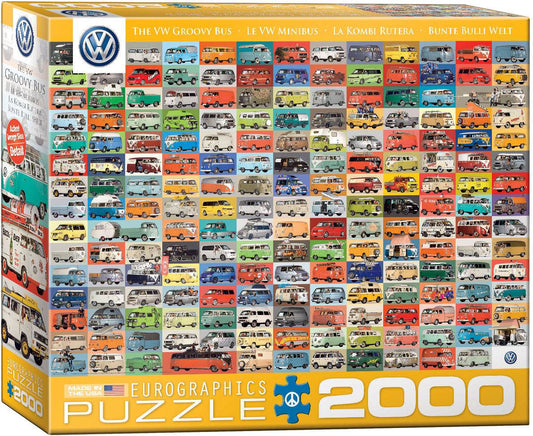 Puzzle: The BIG Puzzle Collection - The VW Groovy Bus - 
