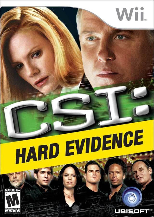 CSI: Crime Scene Investigation: Hard Evidence (Wii) - Game Manual Only
