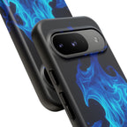 Blue Flames Tough  Phone Case