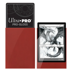 PRO-Gloss Standard Deck Protector Sleeves (Red)