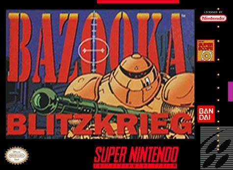 Bazooka Blitzkrieg (Super Nintendo) - Game Manual Only