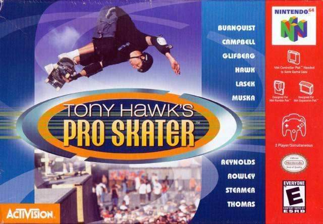 Tony Hawk's Pro Skater (Nintendo 64) - Game Manual Only