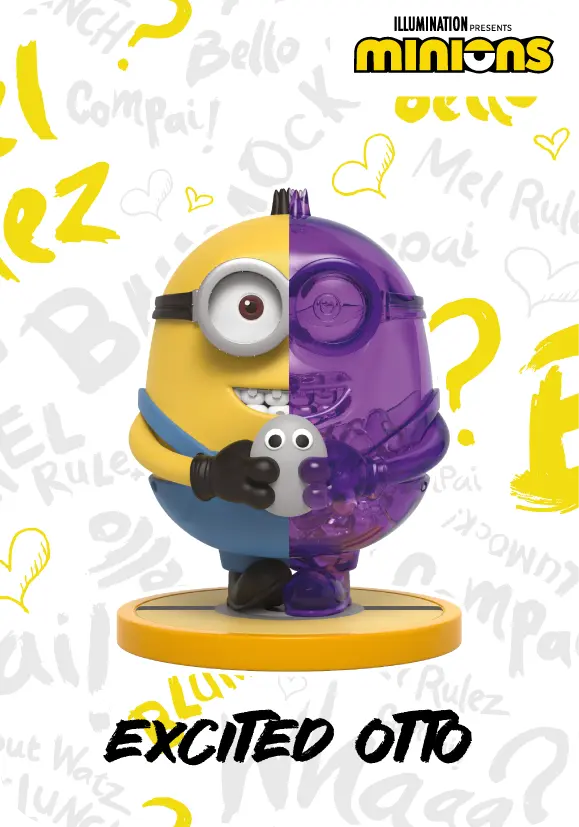 Kandy Minions Emonions Series Blind Box - Mighty Jaxx Designer Toy Collectible